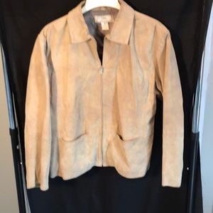 Vintage Lisa International ladies size XL suede jacket